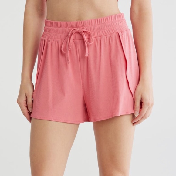 Z by Zella Open Matchpoint Shorts - Pink Dune - Picture 1 of 6